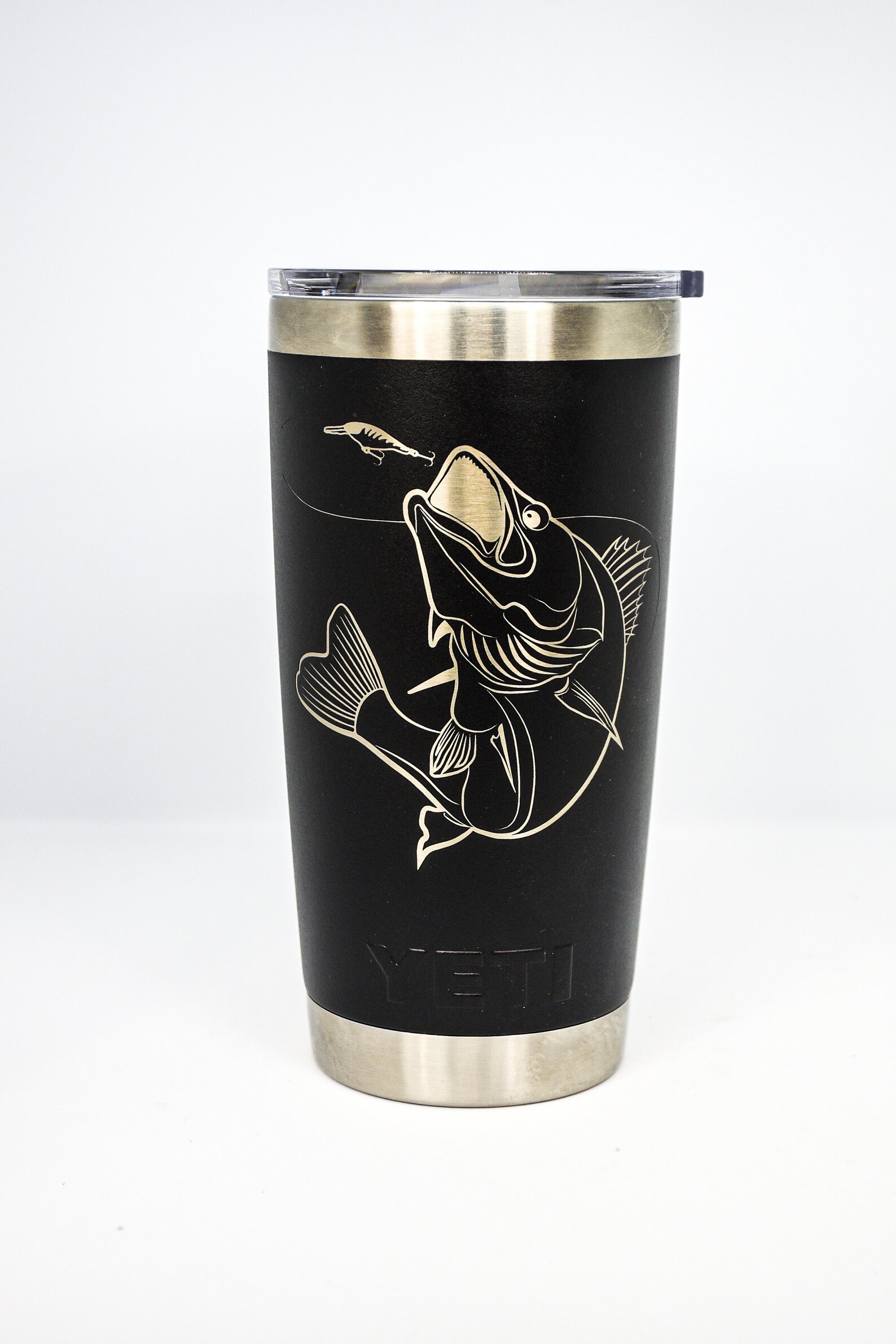 Walleye Fishing Yeti Personalized Yeti Tumbler 20 oz Yeti Etsy