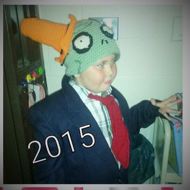 Conehead Zombie Zombie Hat Halloween Costume Pretend Play Etsy