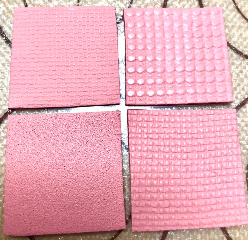 10 Fabric Clay Texture Sheets for Polymer Clay Ceramic Clay Etsy