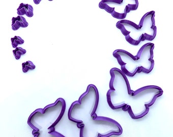 Polymer clay shape cutters | Butterfly shape - Butterflies  | clay cutters | Gilly cutters | Clay Tools | Clay Supplies