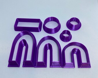 Polymer clay shape cutters | (HORSE SHOE ArchMK 1) | clay cutters | Gilly cutters | Clay Tools | Clay Supplies