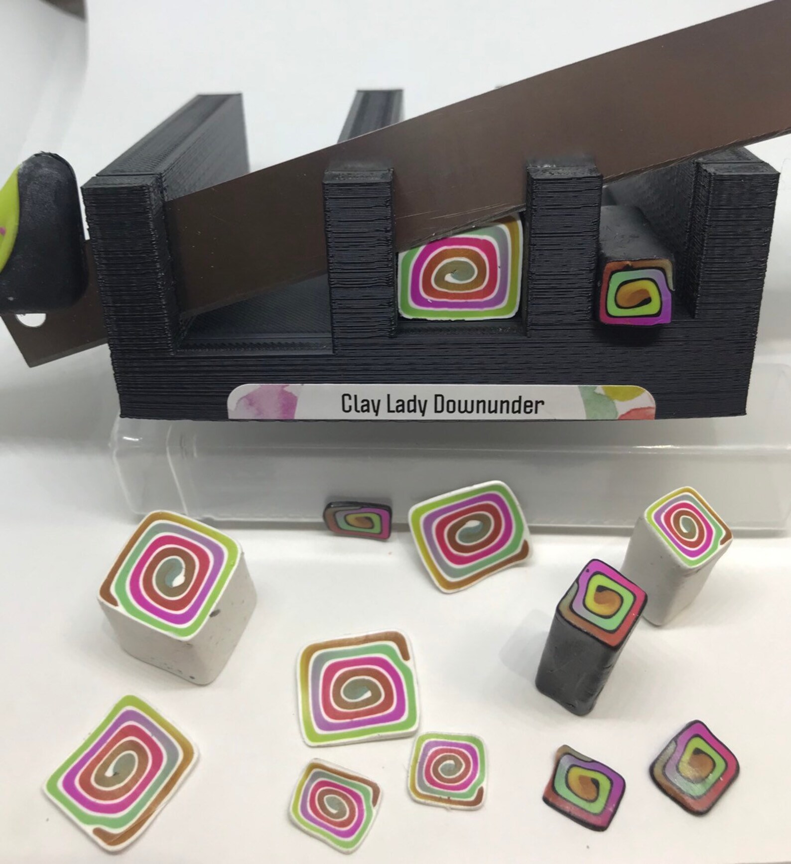 Polymer Clay Cutters SQUARE Cane Clay Slicer gilly Slicer Etsy