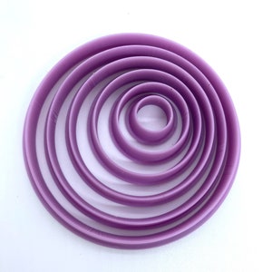 Resin Polymer clay shape cutters (Belinda Circle shapes), Gilly cutters, Clay Tools, Clay Supplies