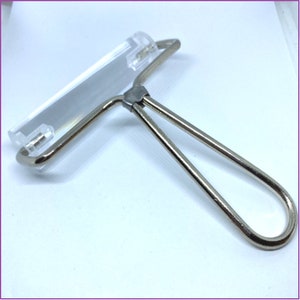 Polymer Clay Solid Acrylic Clear Roller Brayer 10cm With Handle