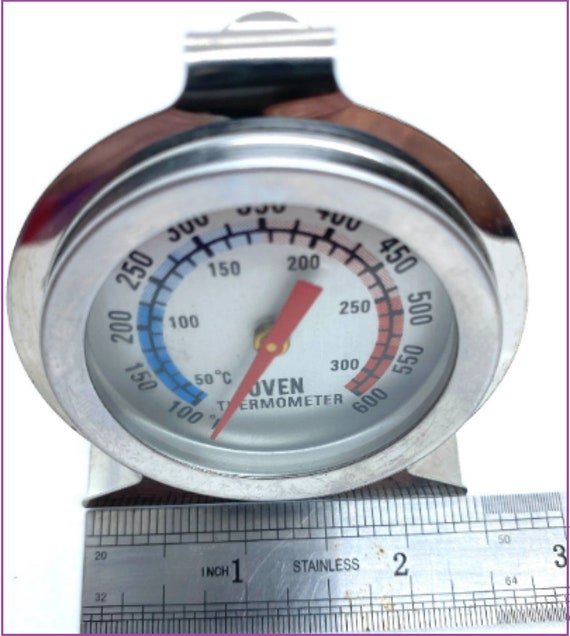Oven Thermometer Cooker Temperature Guage for Polymer Clay & Electric Ovens  