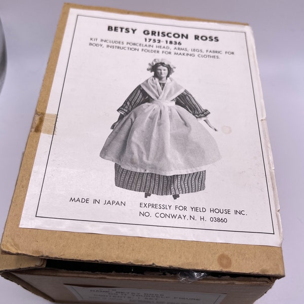 Betsy Ross Yield HouseDoll Making Kit No A-19