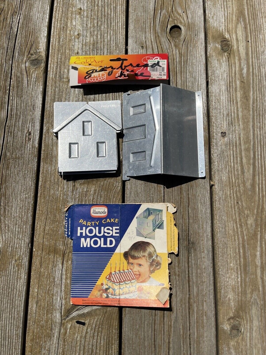 Alumode Gingerbread House Mold Kit Aluminum Specialty Co. Etsy