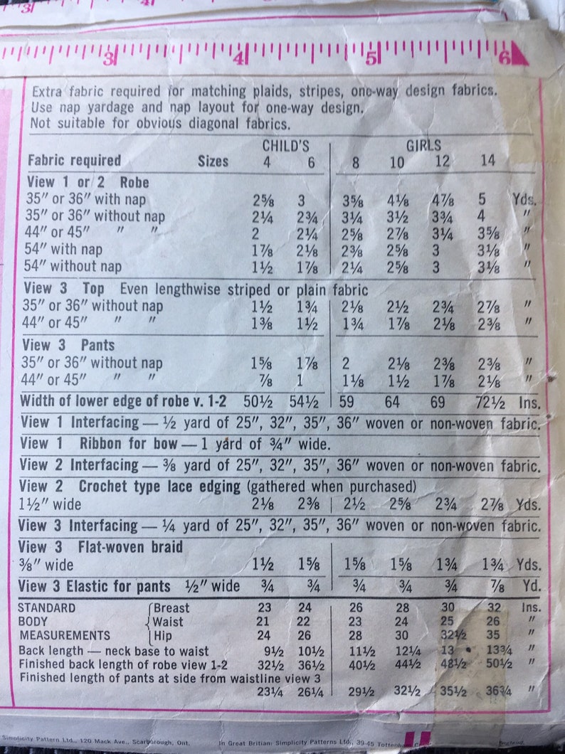 Patrones de simplicidad para niños de 1970 en tamaño 8 2 patrones imagen 10