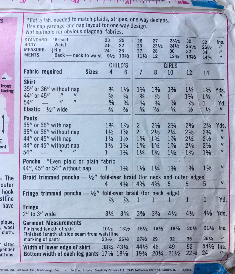 Patrones de simplicidad para niños de 1970 en tamaño 8 2 patrones imagen 9