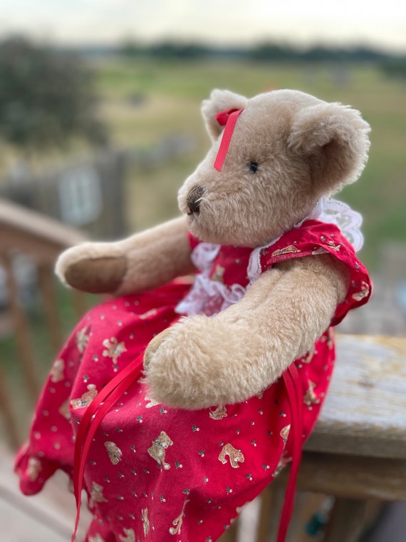 1986 Vintage Muriel Townsend Original Cranberry Mountain Teddy