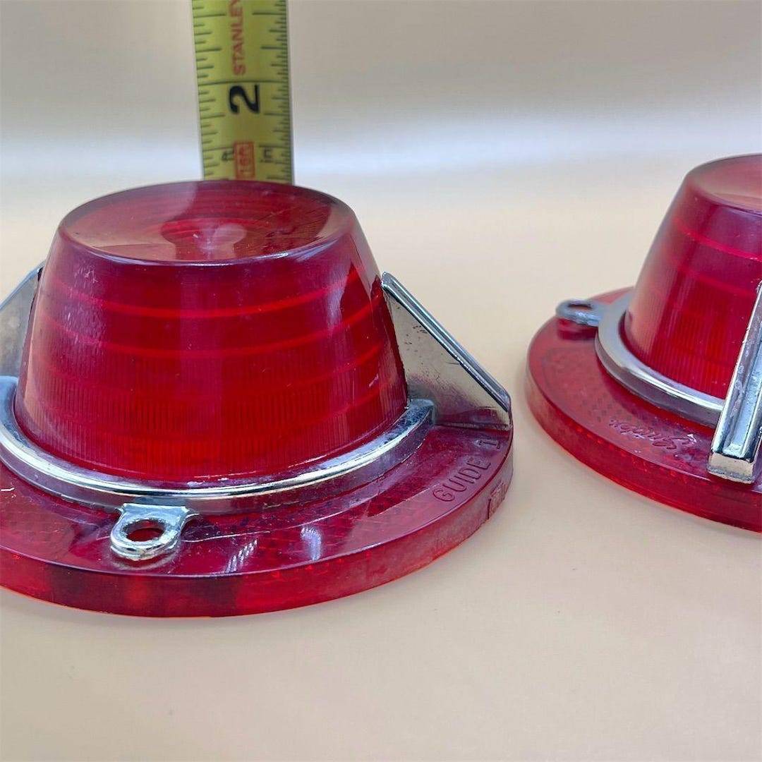 Euro Spec Tail Light Lens Set For Air-Cooled VW Type 1 (1962-1967) – OEM RPM 111945241C