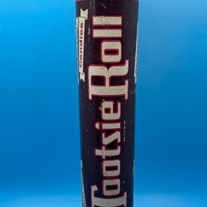 Vintage Tootsie Roll Penny Bank - Advertising - Cardboard