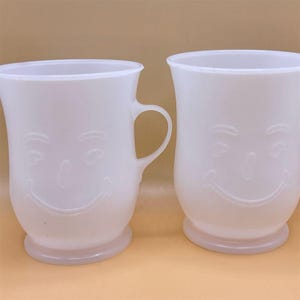 Vintage Kool-Aid Man Mugs Cups Set Retro Drinkware Collection