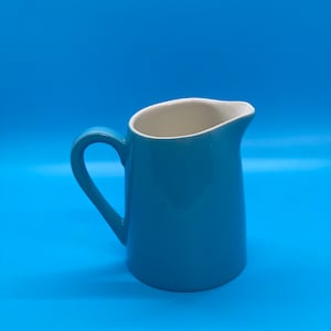 Vintage Blue Heaven Creamer – Royal China Mid-Century Modern Retro Kitchenware
