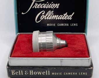 Vintage Bell & Howell Movie Camera Accessory Lens - 2 1/2 X Telephoto