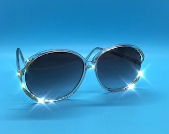 1980's Sunglasses - Diva Shades -1980s Aesthetic - Retro Sunglasses