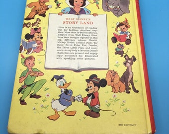 Walt Disney Story Land - Little Golden- 55 Favorite Stories - 1975