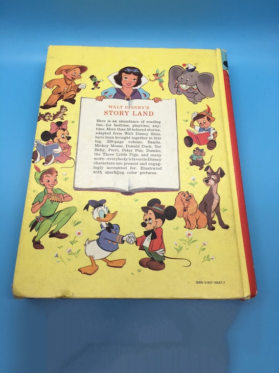 Walt Disney Story Land - Little Golden- 55 Favorite Stories - 1975