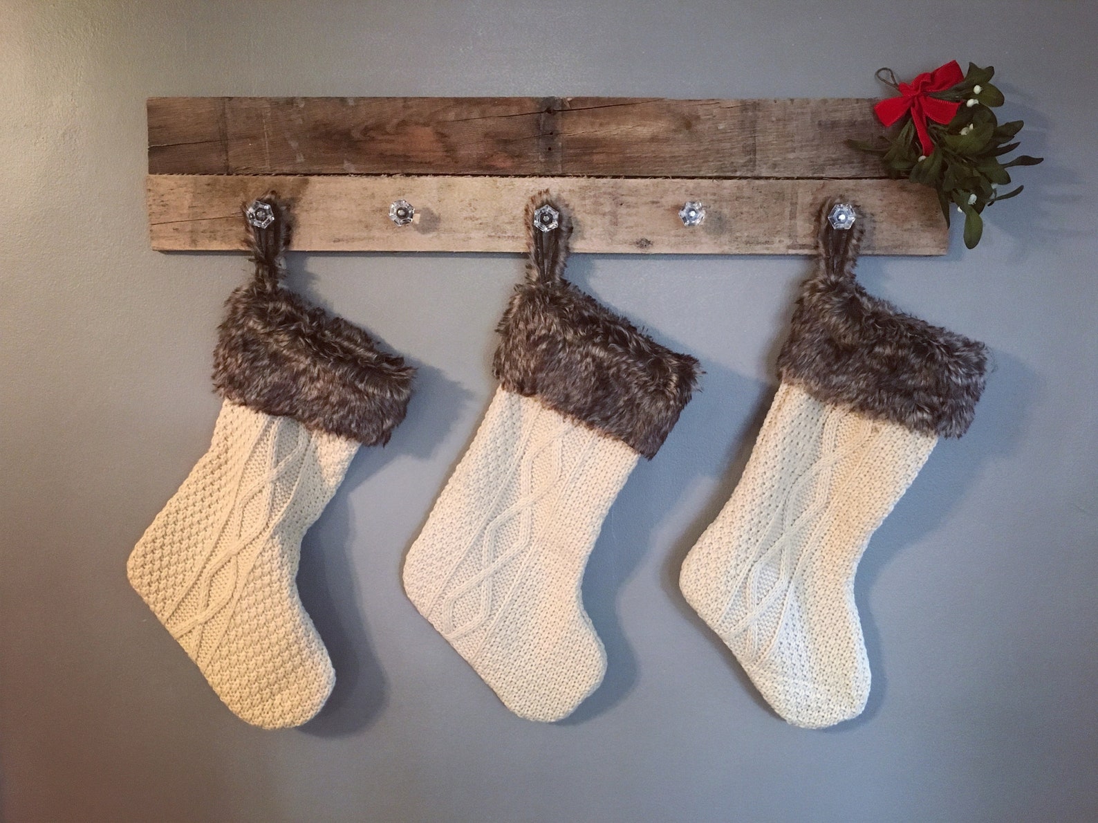Christmas Stocking Holder/stocking Holder/christmas Etsy