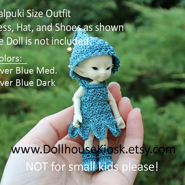 Realpuki Size Outfit - Dress, Hat, and Shoes as Shown