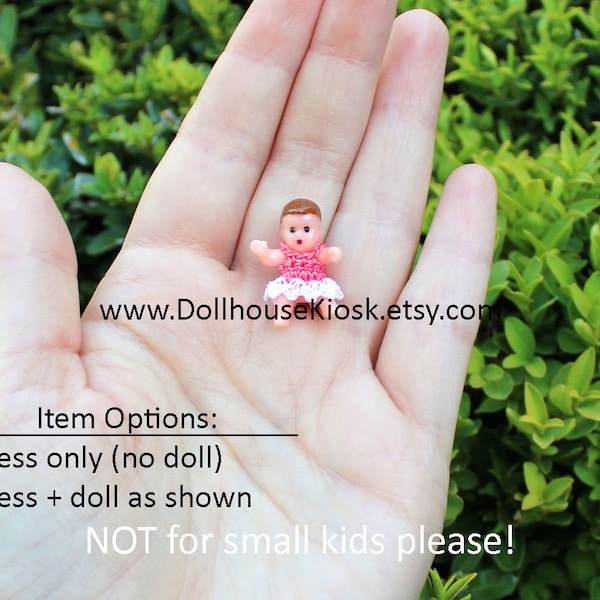 Micro Doll with Dress as Shown