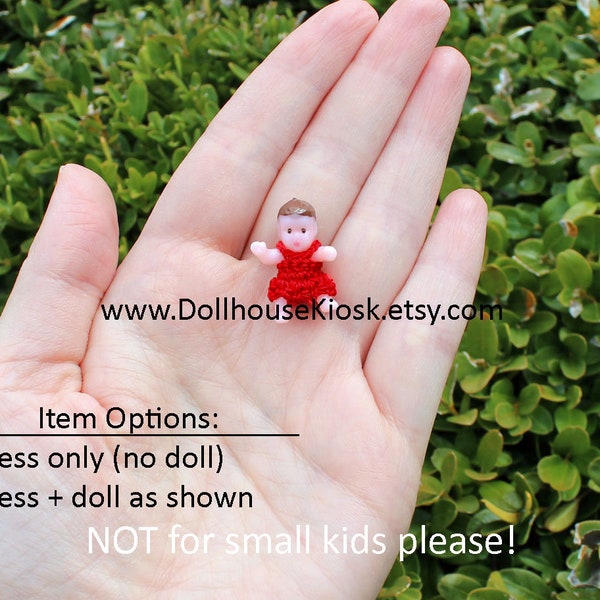 Micro Doll with Dress as Shown