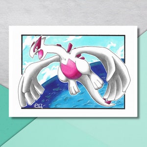 Shiny Lugia 🧊 #pokemon #lugia #shinypokemon #graphicdesign #adobe