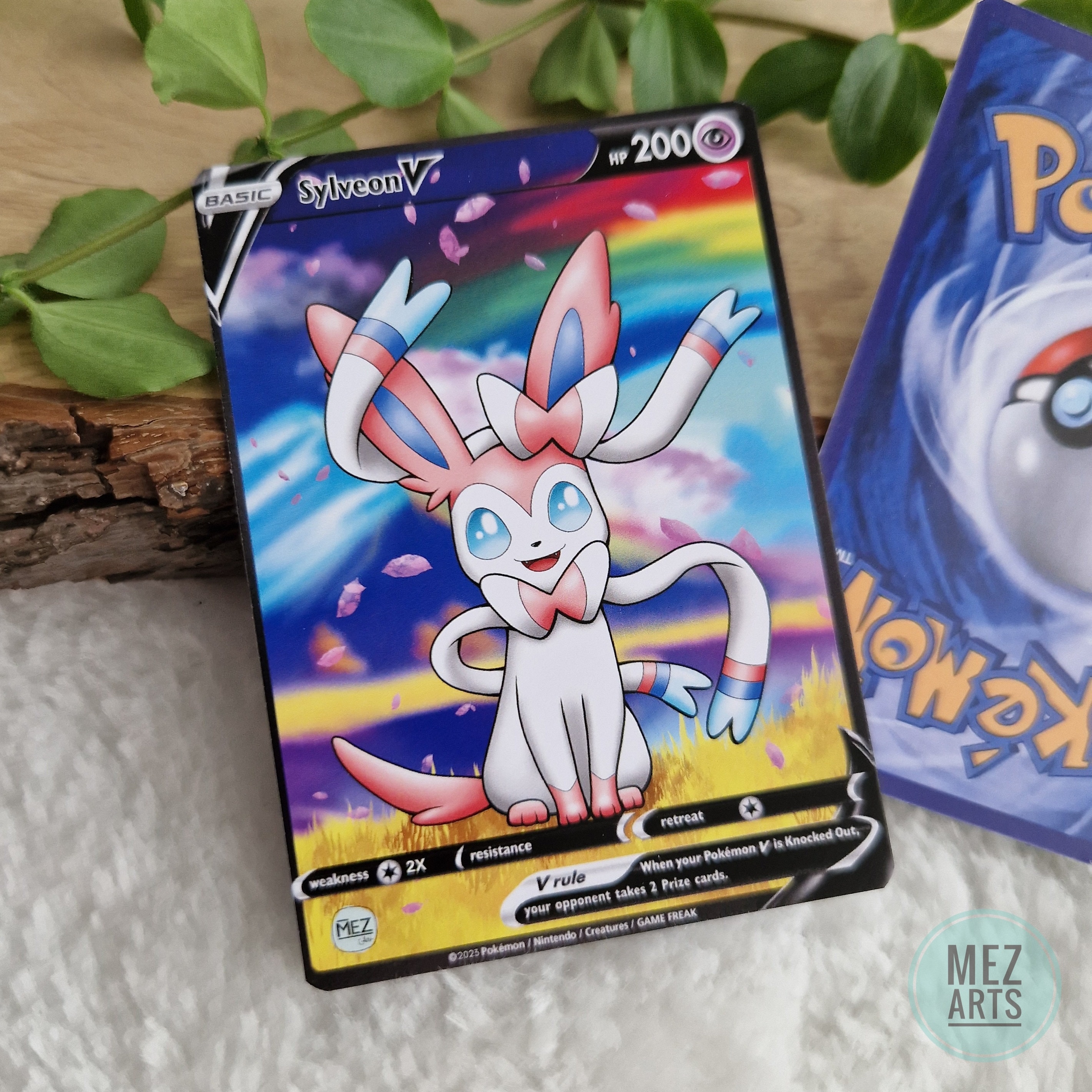 Sylveon | Custom Card - Etsy Sylveon | Custom Card - Etsy