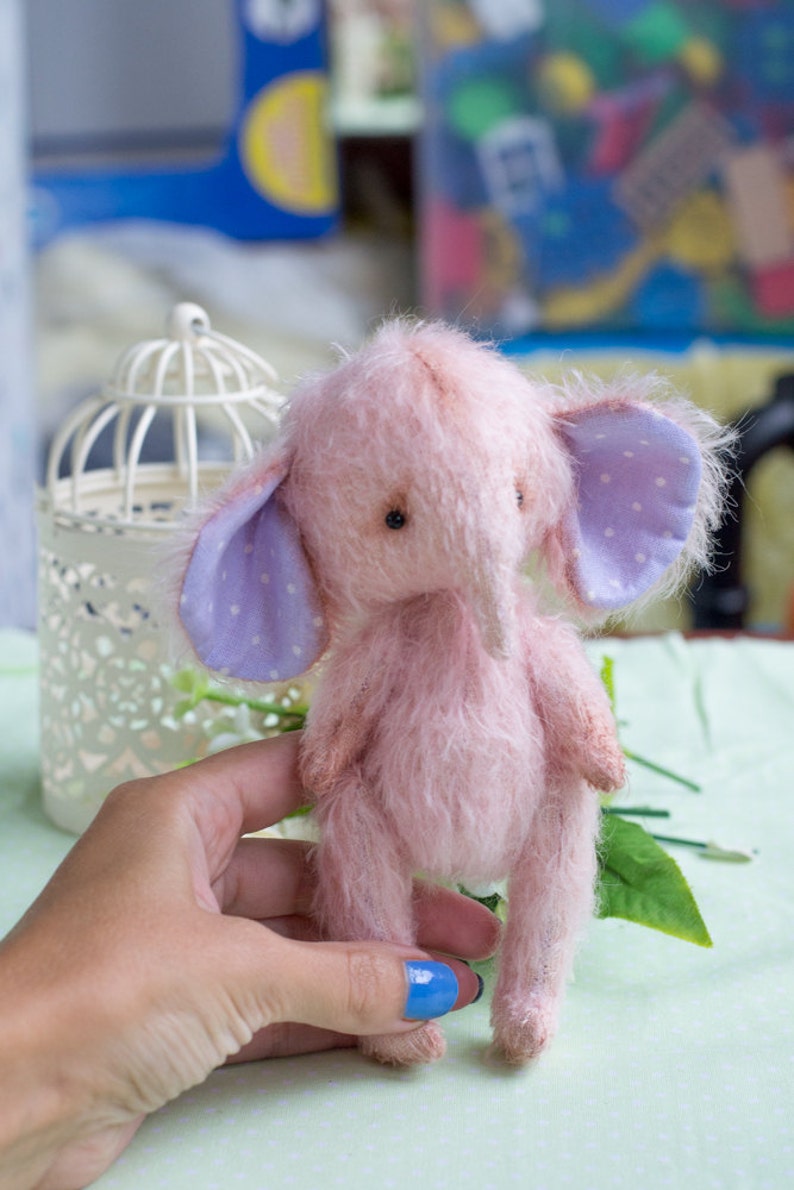 Teddy bears PDF Pattern /& Tutorials for Teddy elephant mohair for 7 inches toy Sewin author Dubyanskaya Sewing Digital Download