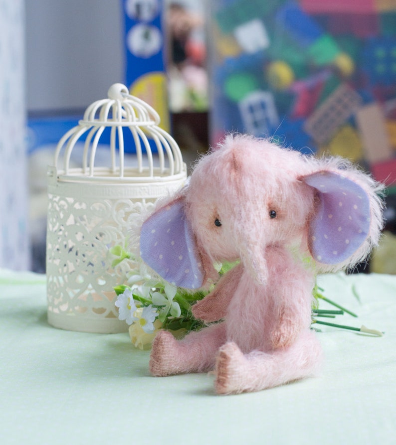 Teddy bears PDF Pattern /& Tutorials for Teddy elephant mohair for 7 inches toy Sewin author Dubyanskaya Sewing Digital Download