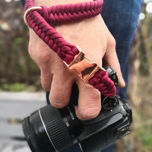 Kamera-Handschlaufe aus Paracord mit Schnellverschlußsystem Bild 5