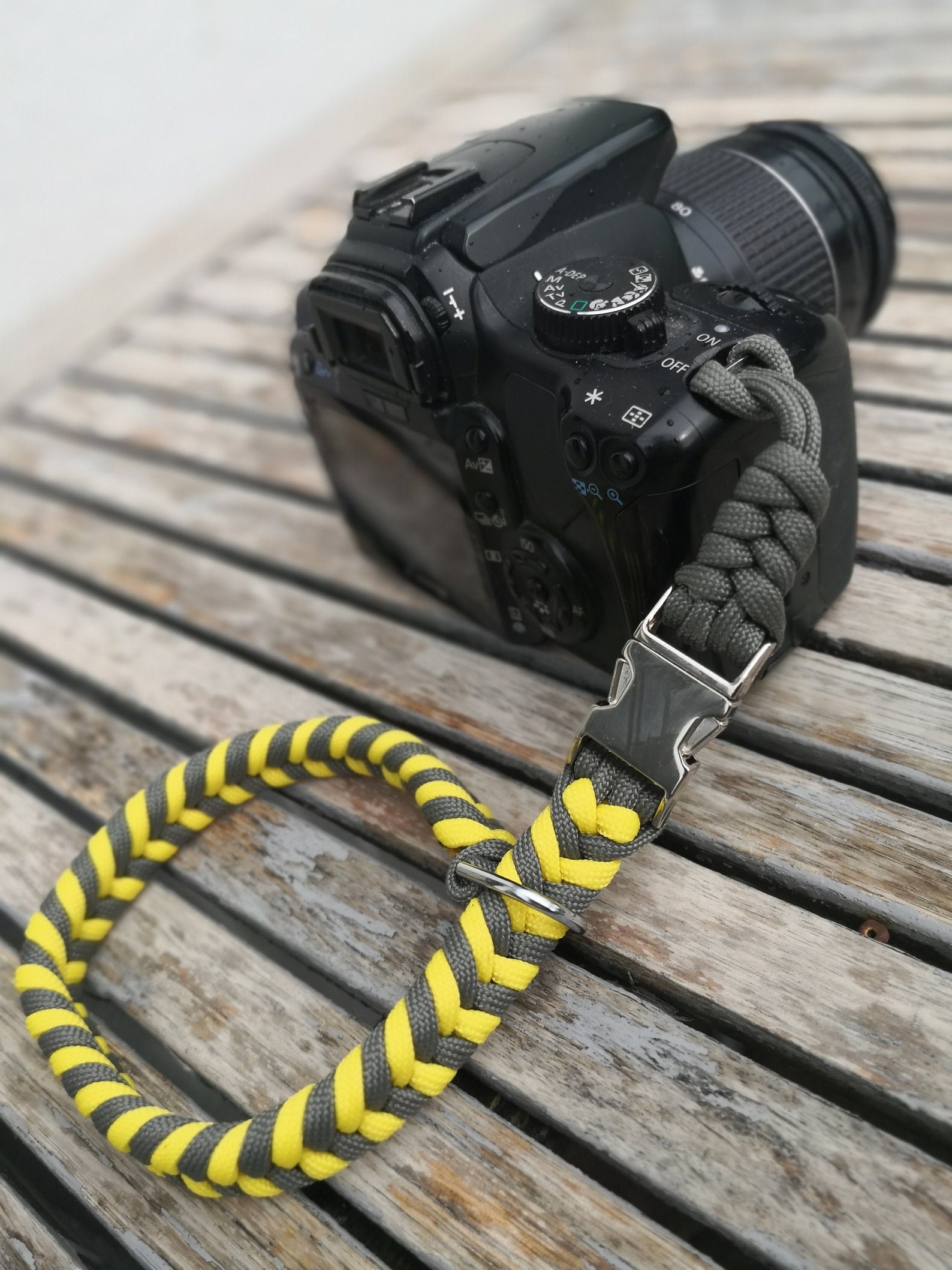 Paracord camera hand strap with quickrelease system Etsy