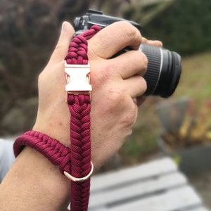 Kamera-Handschlaufe aus Paracord mit Schnellverschlußsystem Bild 4