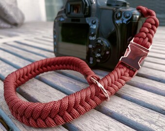 Kamera-Handschlaufe / Kameragurt für DSLR aus Paracord mit Schnellverschlußsystem