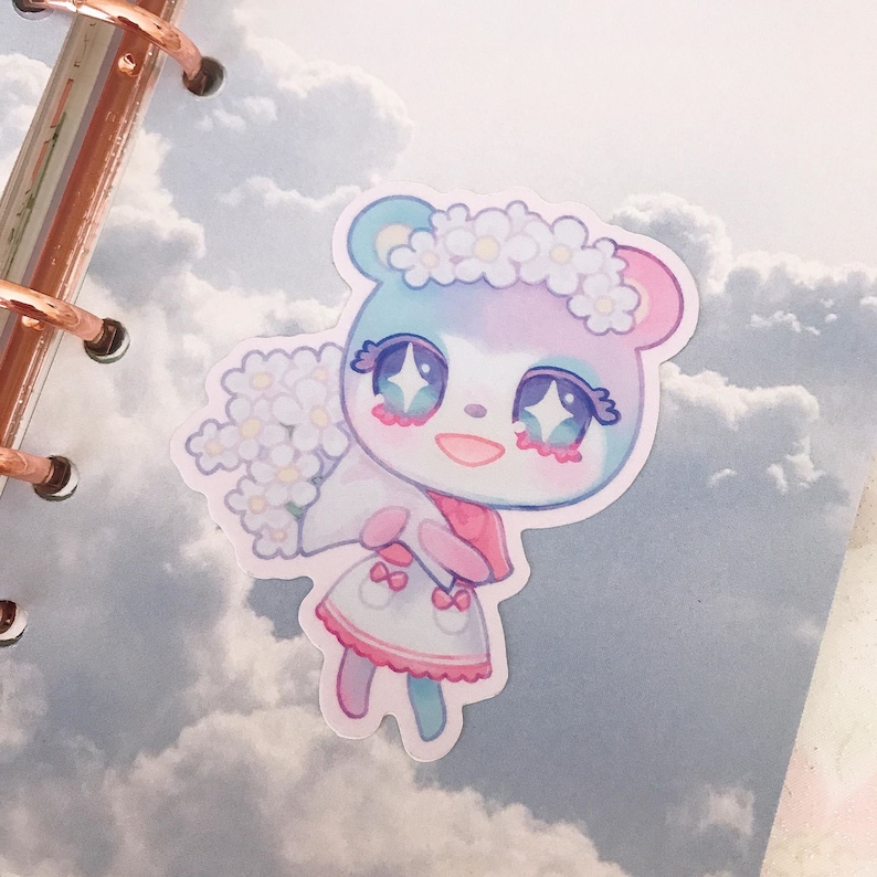 Animal crossing new horizons Judy matte vinyl sticker Etsy
