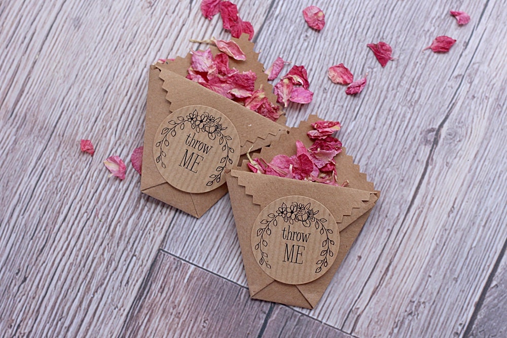 Confetti stickers confetti labels wedding stickers wedding Etsy