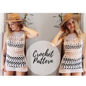 Island Beach Dress x Crochet Pattern