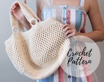 Sunburst Beach Bag x Crochet Pattern