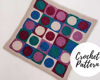 Family Circle Blanket x Crochet Pattern