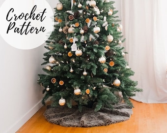 Fable Fur Tree Skirt x Crochet Pattern