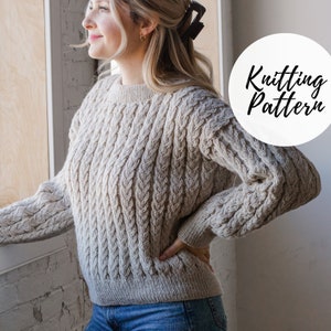 Bridgeland Pullover x Knitting Pattern