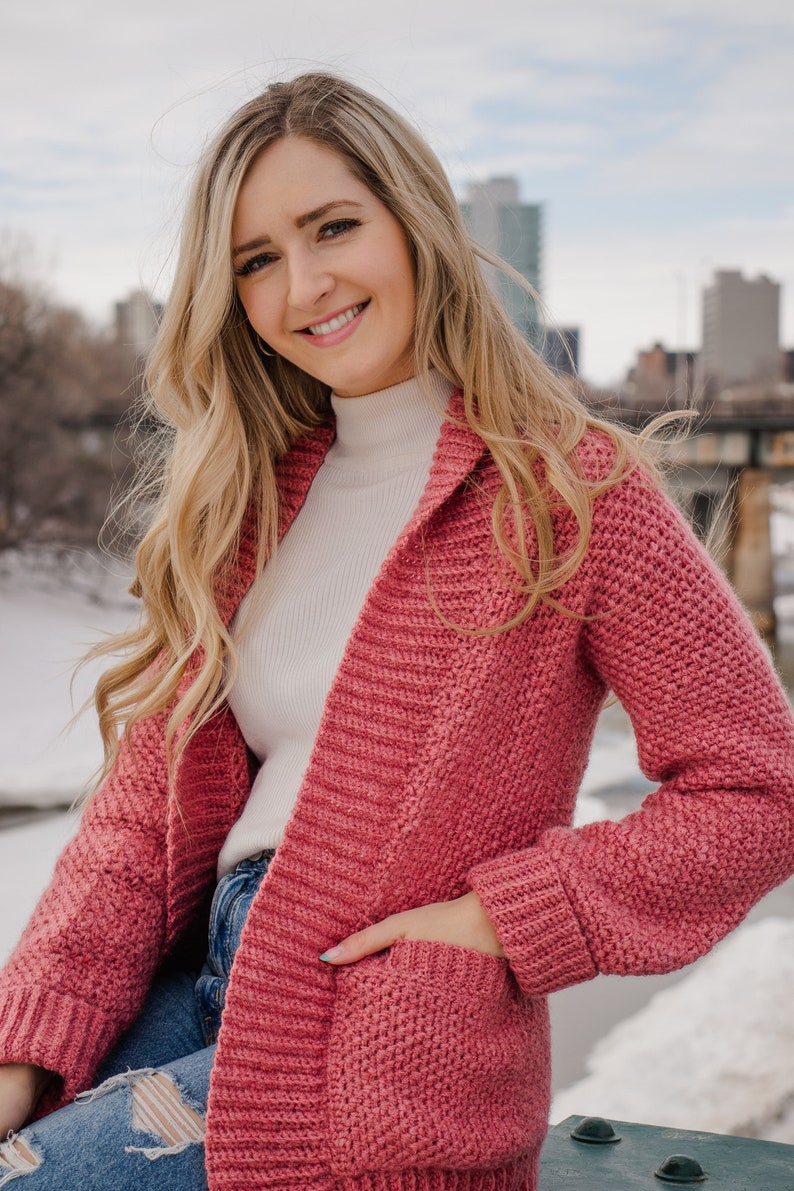 Cloverwood Cardigan x Crochet Pattern image 5