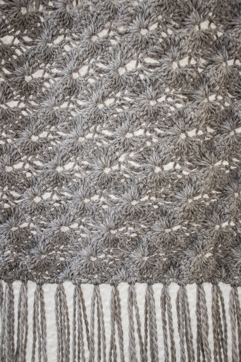 Dandelion Meadow Scarf x Crochet Pattern image 3