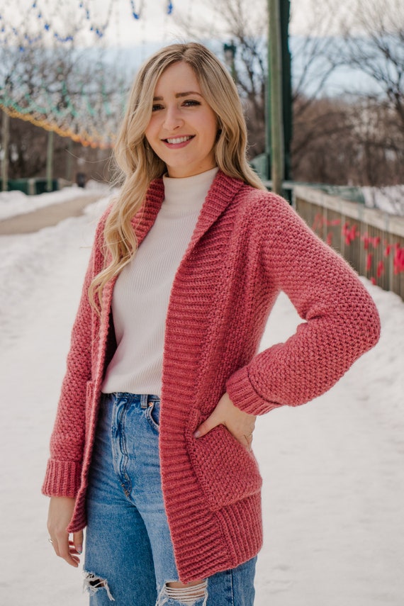 Cloverwood Cardigan X Crochet Pattern - Etsy