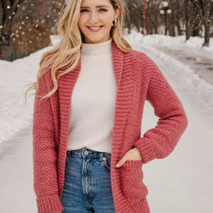 Cloverwood Cardigan X Crochet Pattern - Etsy