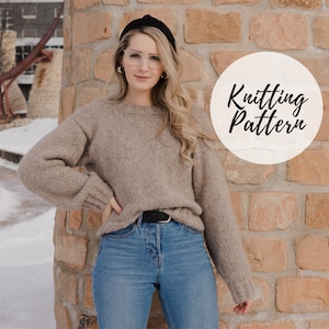 Bayview Sweater x Knitting Pattern