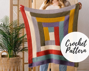 Wonder Block Baby Blanket x Crochet Pattern