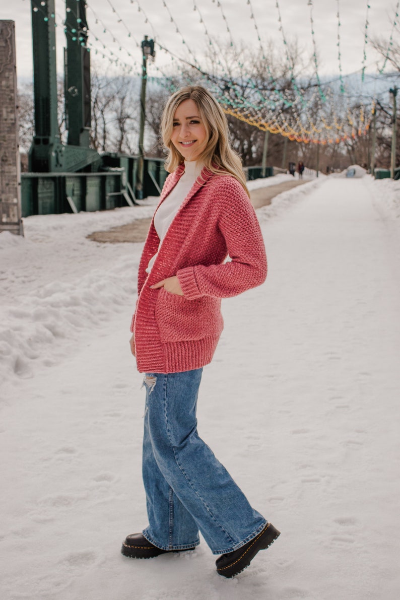 Cloverwood Cardigan x Crochet Pattern image 3