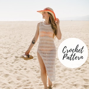 Siren Side-Slit Dress x Crochet Pattern