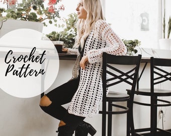 Inglewood Cardi x Crochet Pattern